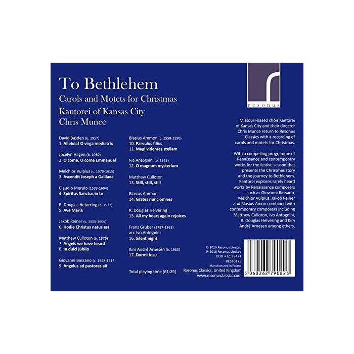 To Bethlehem: Christmas Carols & Motets - slide-1