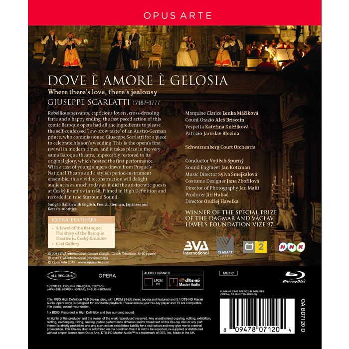 Scarlatti: Dove e amore e gelosia - slide-1