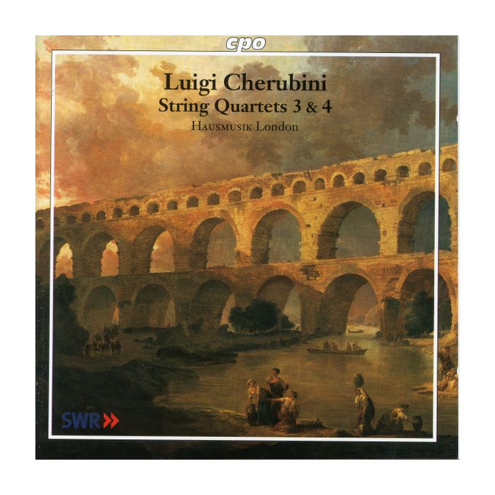 CHERUBINI: String Quartets 3 & 4