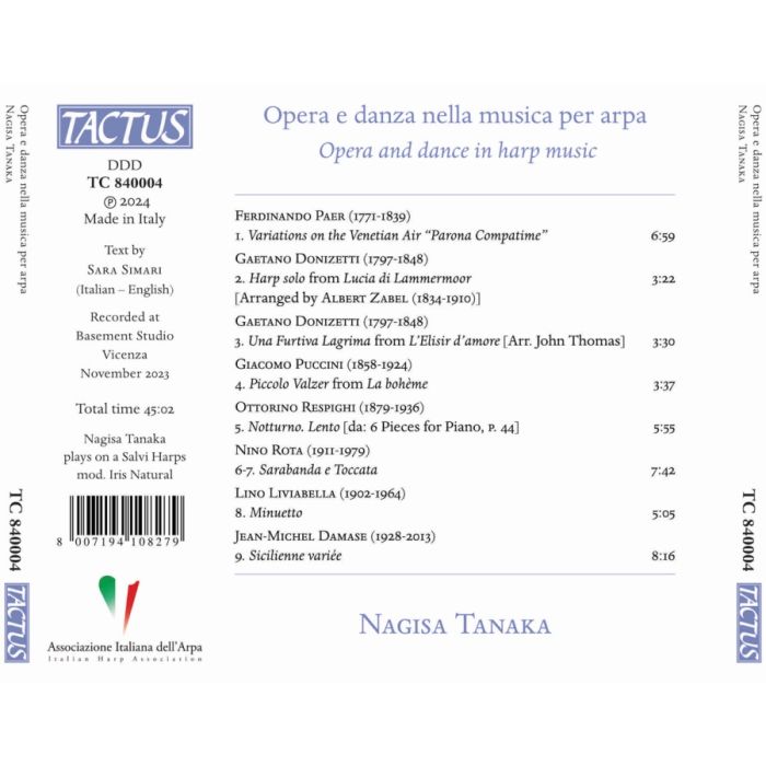 Opera and dance in harp music - slide-2