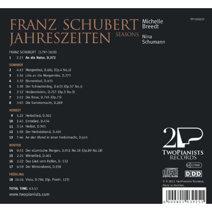 Schubert: Jahreszeiten - slide-1