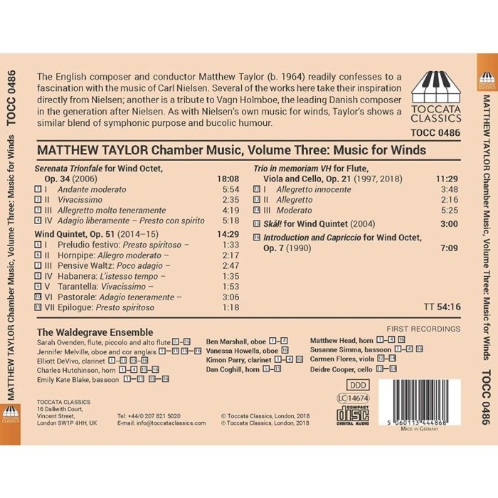 Taylor: Chamber Music - slide-1