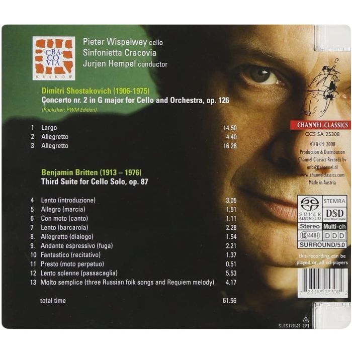 Shostakovich: Cello Concerto No. 2 Op. 126 - slide-1