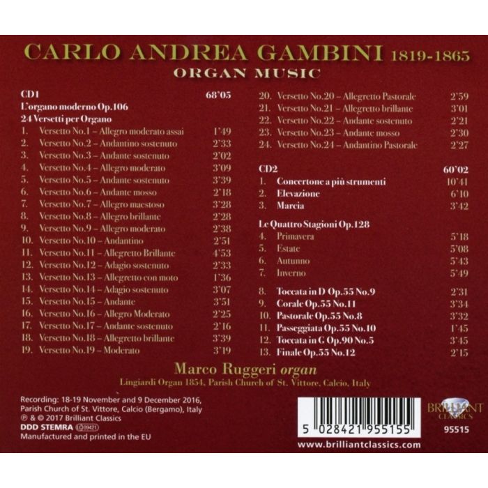 Gambini: Organ Music - slide-1