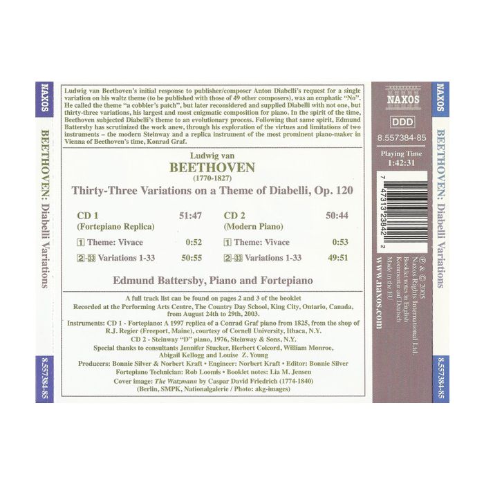BEETHOVEN: Diabelli variations - slide-1