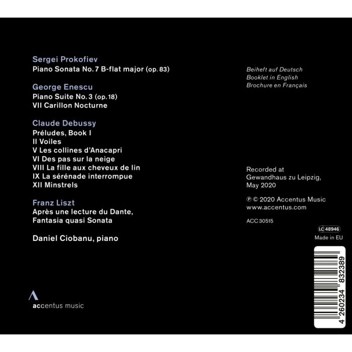 Daniel Ciobanu - Piano Recital - slide-1