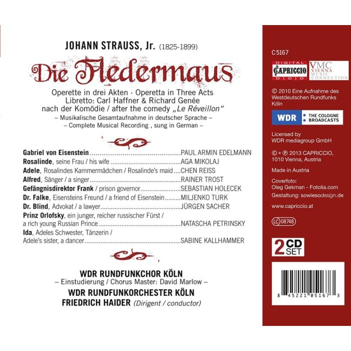 Strauss Johann: Die Fledermaus - slide-1