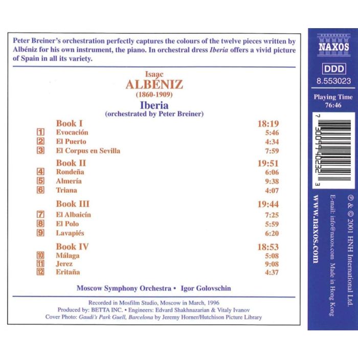 ALBENIZ: Iberia (orch. P. Breiner) - slide-1