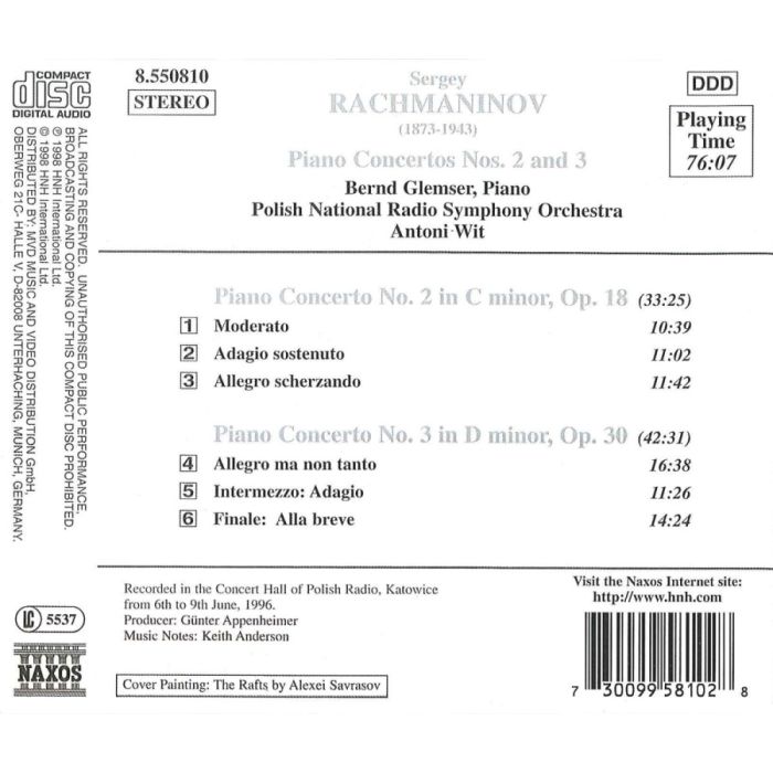Rachmaninov: Piano Concertos Nos. 2 and 3 - slide-1