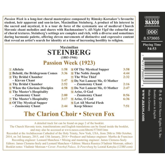 Steinberg: Passion Week - slide-1