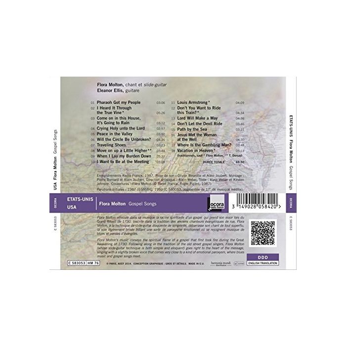 Molton, Flora: Gospel Songs - slide-1