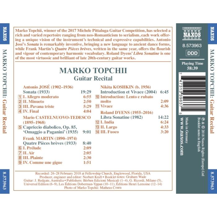 Guitar Laureate Recital - Marko Topchii - slide-1