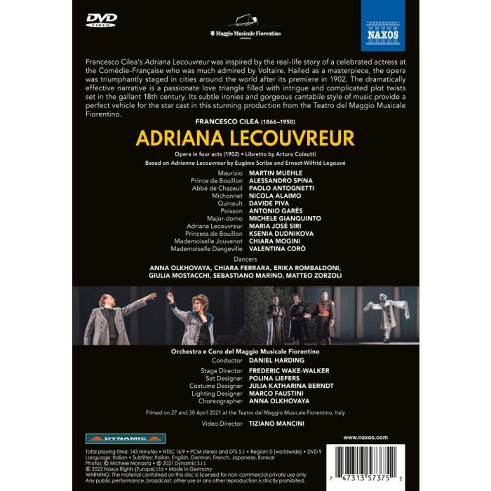 Cilea: Adriana Lecouvreur - slide-1