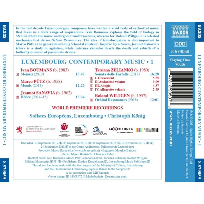 Luxembourg Contemporary Music Vol. 1 - slide-1