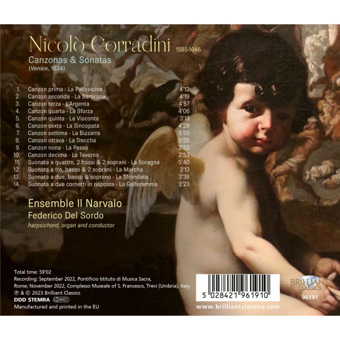 Corradini: Canzonas & Sonatas - slide-1