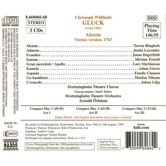 GLUCK: Alceste - slide-1