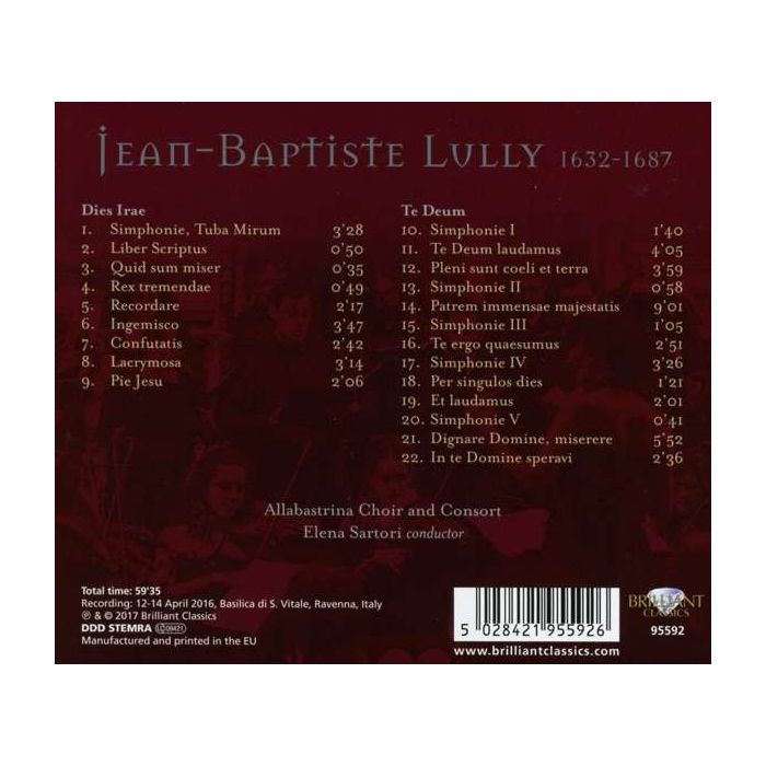 Lully: Dies Irae, Te Deum - slide-1
