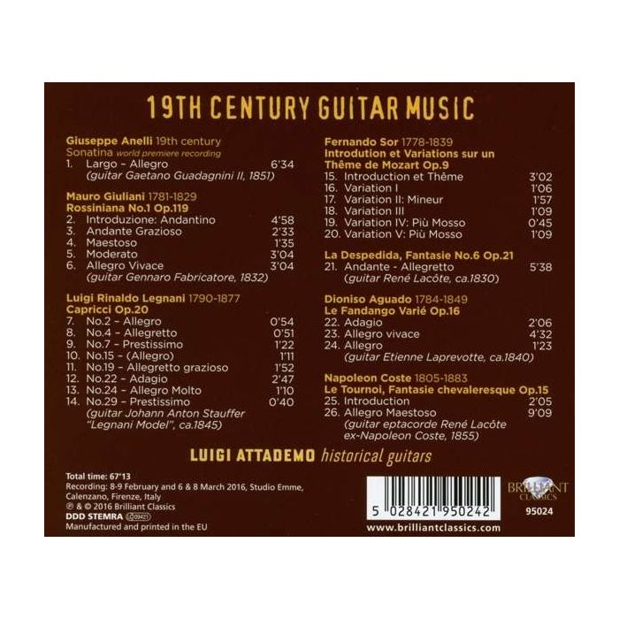 19th Century Guitar Music - slide-1