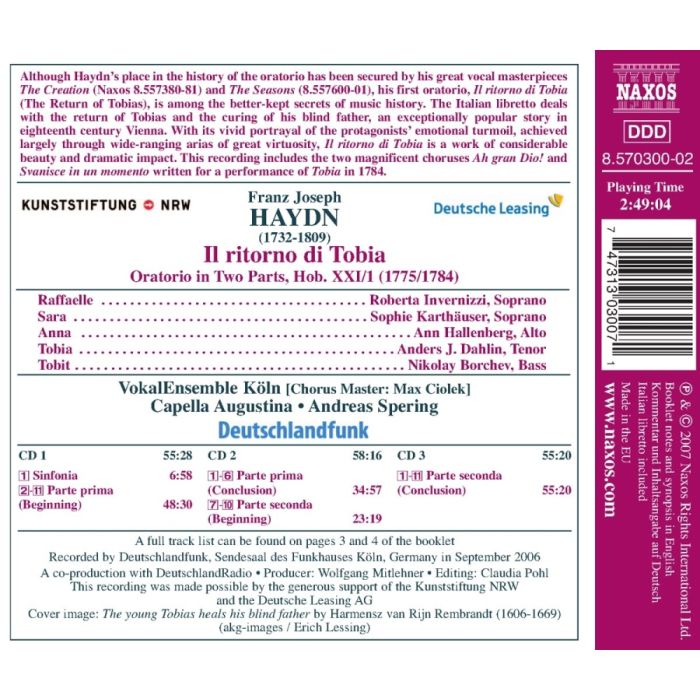 Haydn: Il Ritorno di Tobia - slide-1