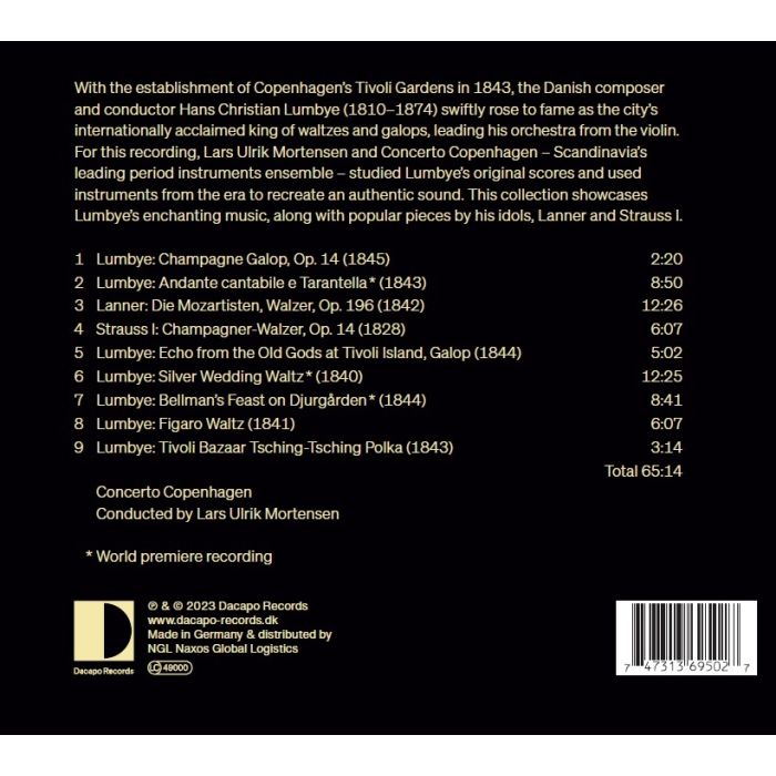 Champagne! The Sound of Lumbye and His Idols - slide-1