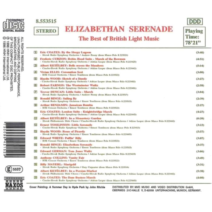 Elizabethan Serenade - The Best of British Light Music - slide-1