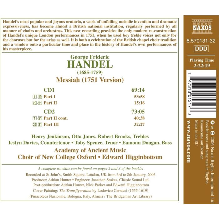Handel: Messiah - slide-1