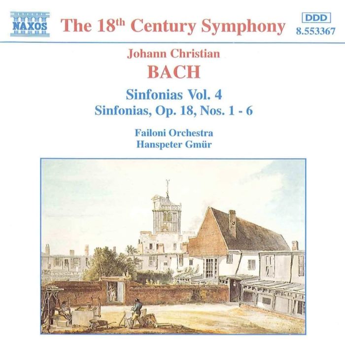 J.C. BACH: Sinfonias vol. 4