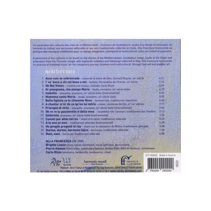 MEDITERRANEA - Troubadour songs - slide-1