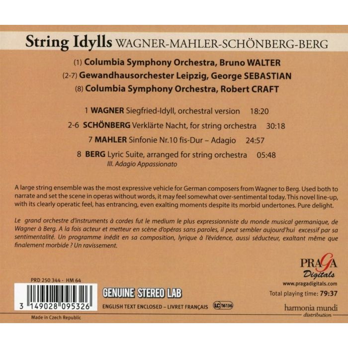 String Idylls: Wagner, Schoenberg, Mahler, Berg - slide-1