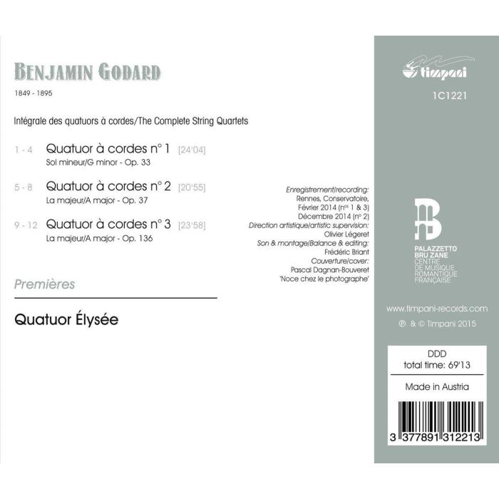 Godard: The Complete [3] String Quartets - slide-1