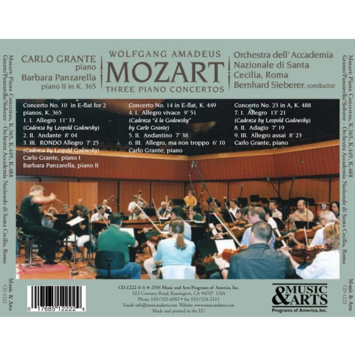 Mozart: Three Piano Concertos - slide-1