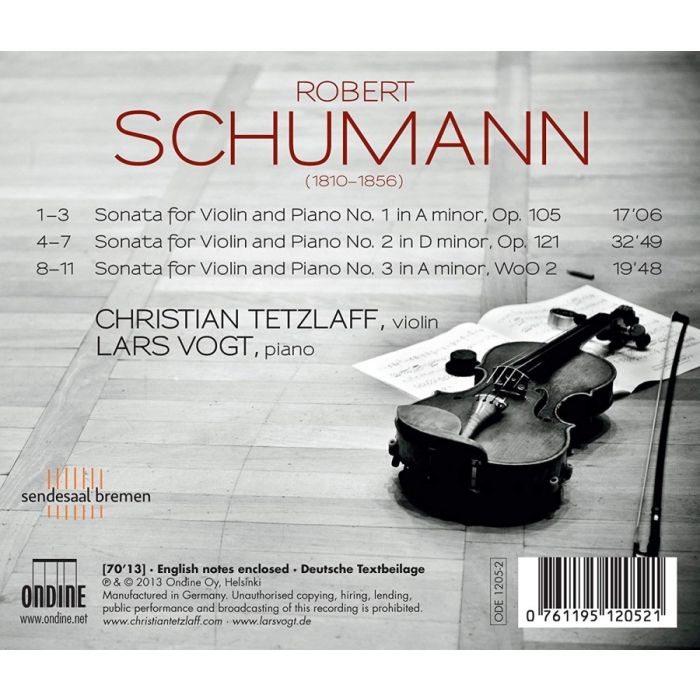 Schumann: Violin Sonatas - slide-1