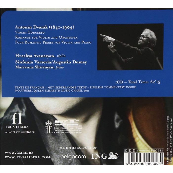 Dvorak: Violin Concerto, Romance, Four Romantic Pieces - slide-1