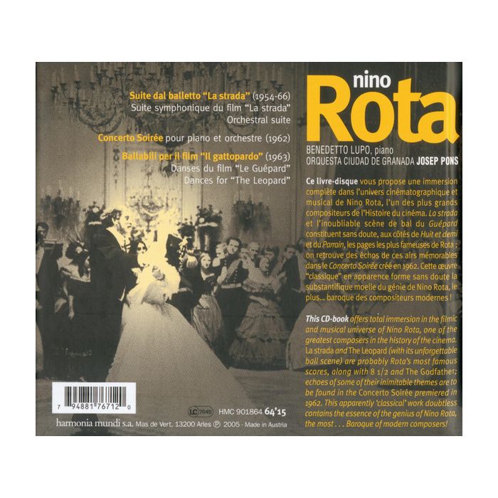 Rota: La Strada, Il Gattopardo; Film Scores - slide-1