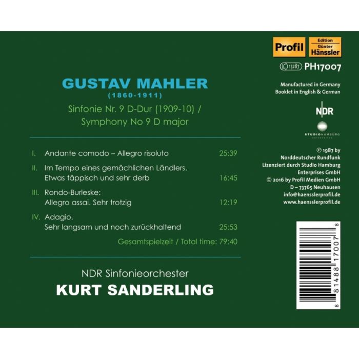 Mahler: Symphony No. 9 - slide-1