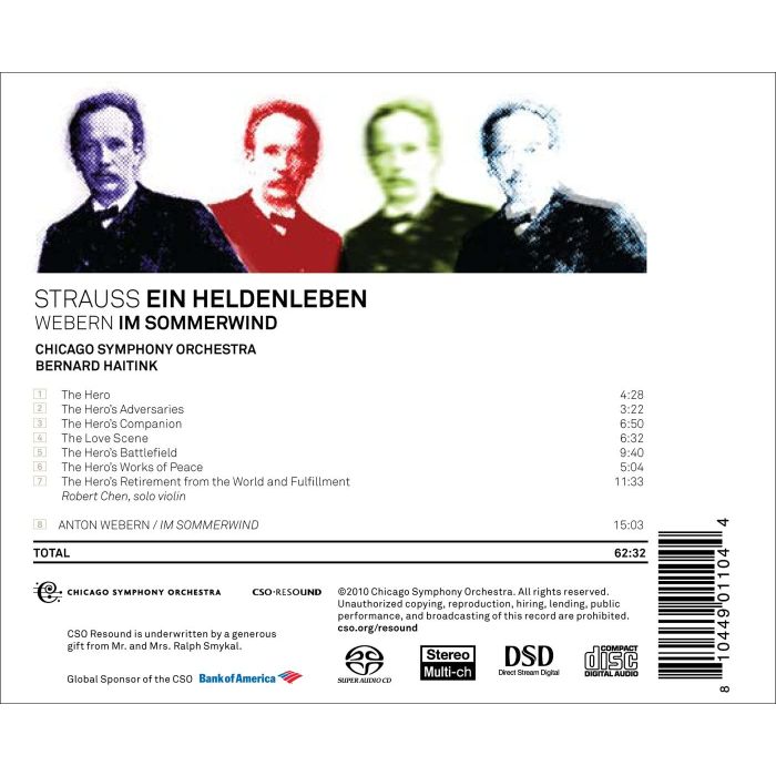 Strauss: Ein Heldenleben / Webern: Im Sommerwind - slide-1