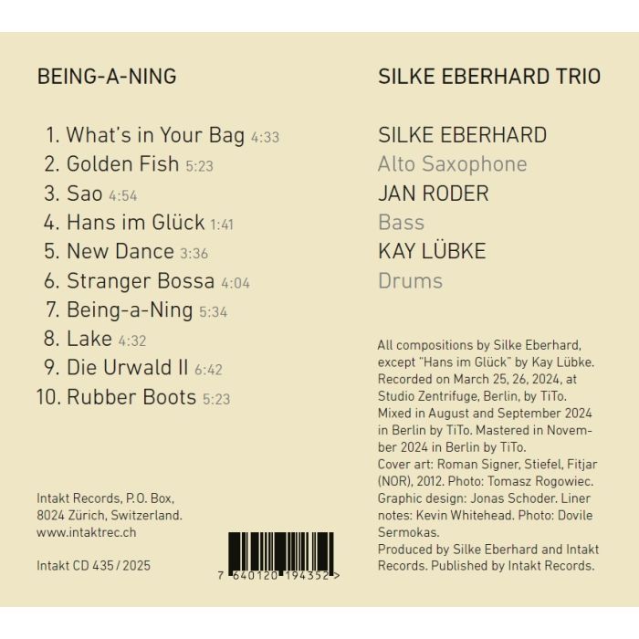 Silke Eberhard Trio: Being-A-Ning - slide-1