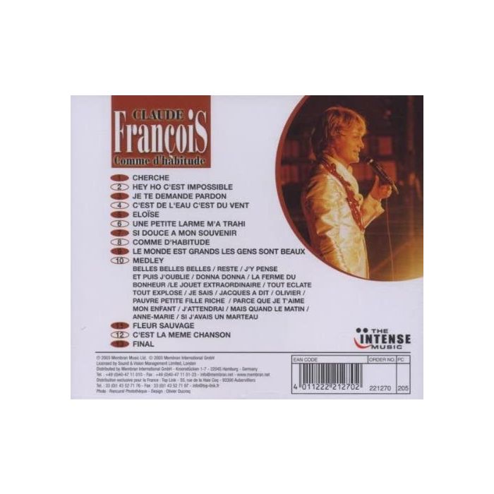 Claude François: Comme D'habitude - En Concert - slide-1