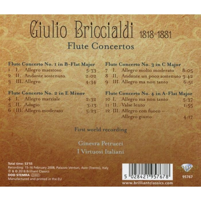 Briccialdi: Flute Concertos - slide-1