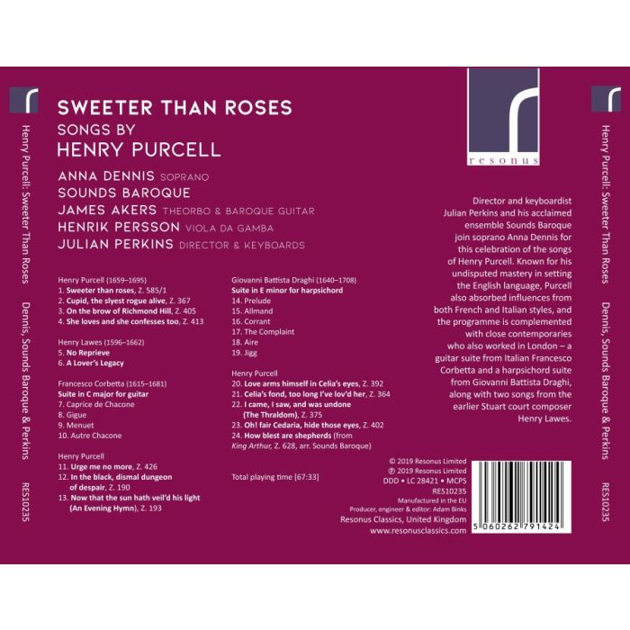 Purcell: Sweeter than Roses - slide-1