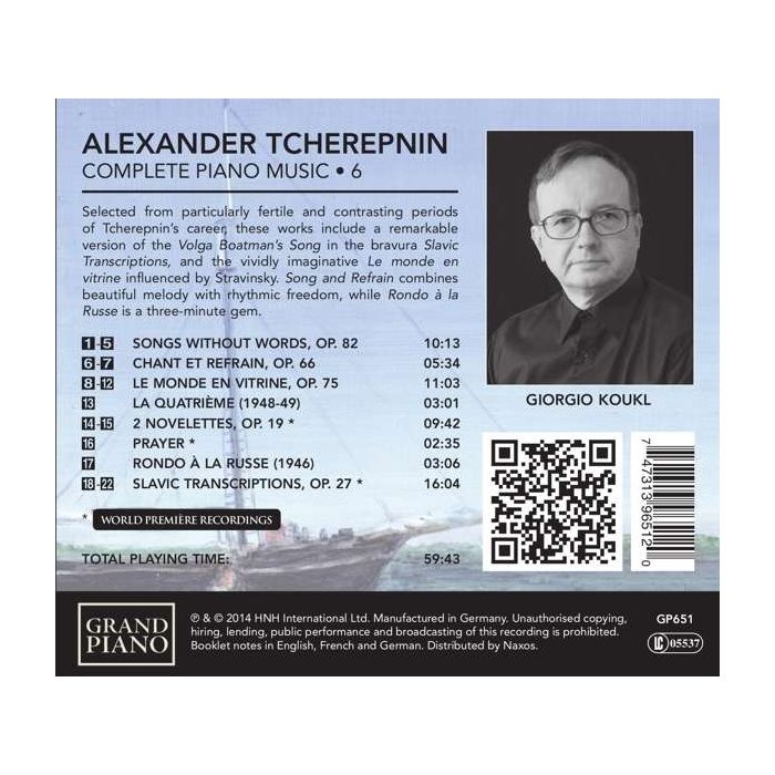 Tcherepnin: Complete Piano Music Vol. 6 - slide-1