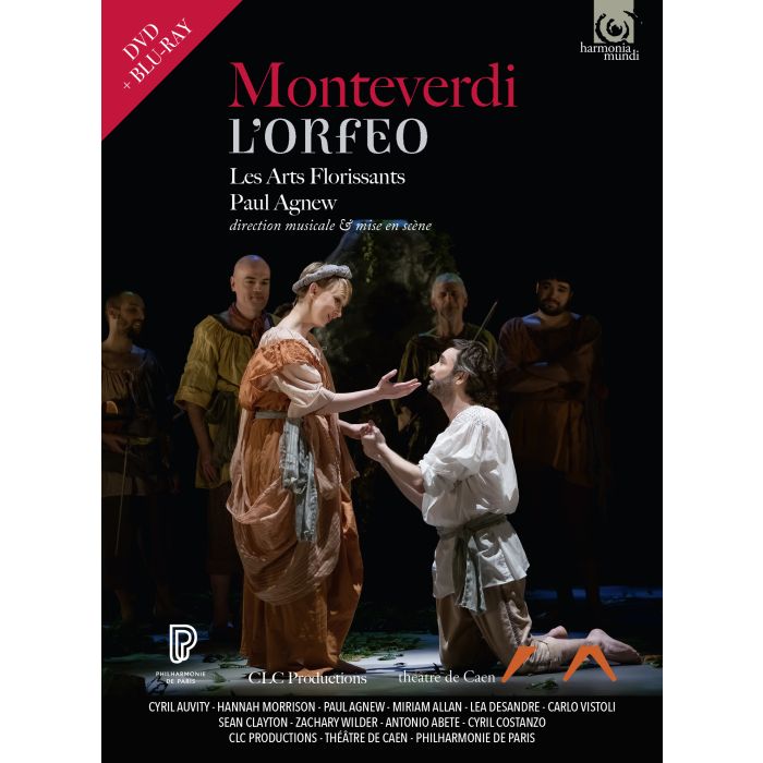 MONTEVerdi: L`Orfeo ( DVD + BLU RAY )