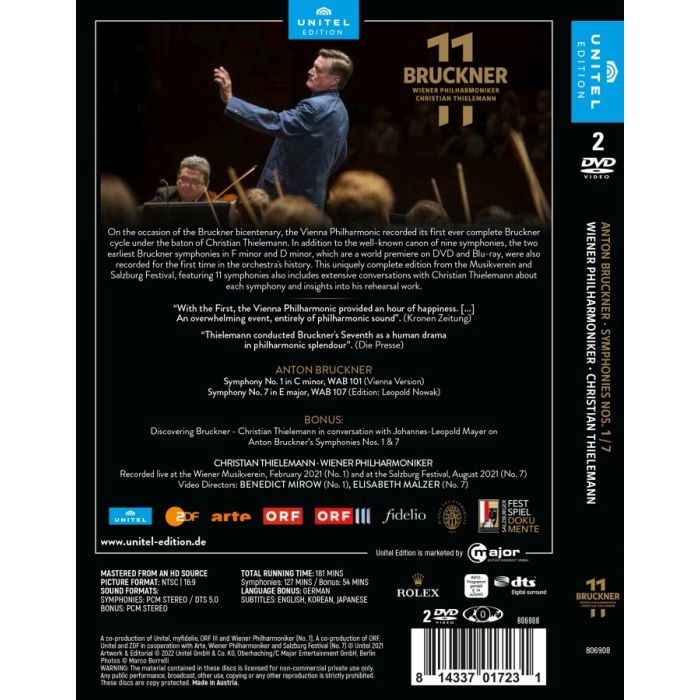 Bruckner: Symphonies Nos. 1 & 7 - slide-1