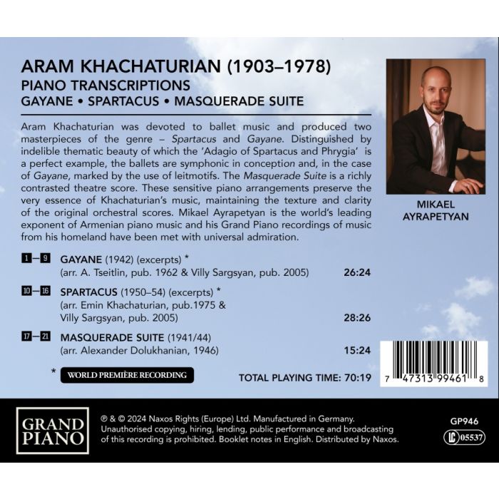 Khachaturian: Piano Transcriptions - slide-1