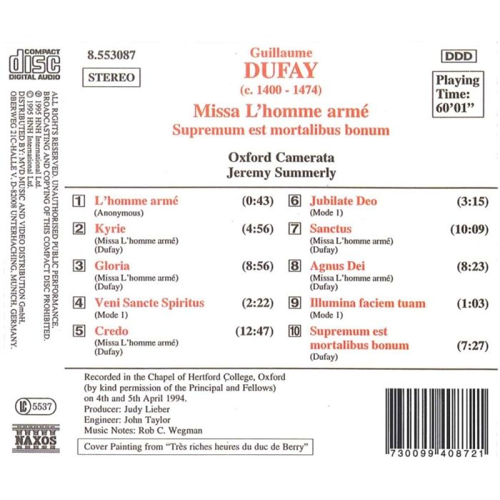 DUFAY: Missa L'homme armé - slide-1