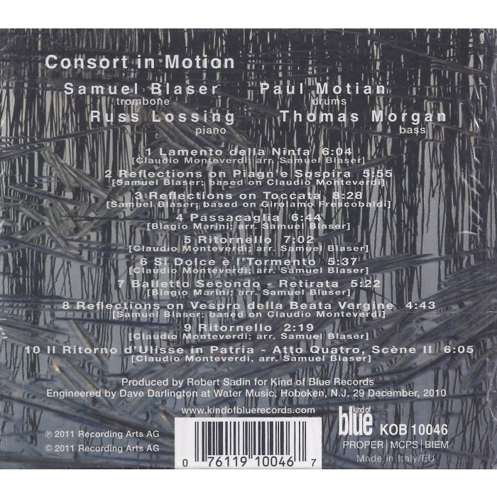 Blasser / Motian / Lossing / Morgan: Consort In Motion - slide-1