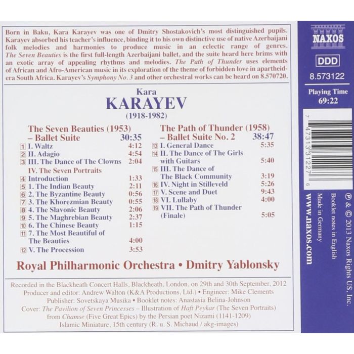 Karayev: The Seven Beauties, The Path of Thunder (Ballet Suites) - slide-1