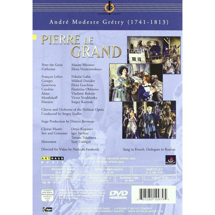 Gretry: Peter the Great - slide-1