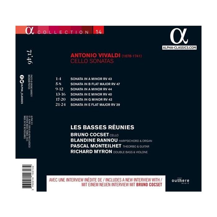Vivaldi: Cello Sonatas - slide-1