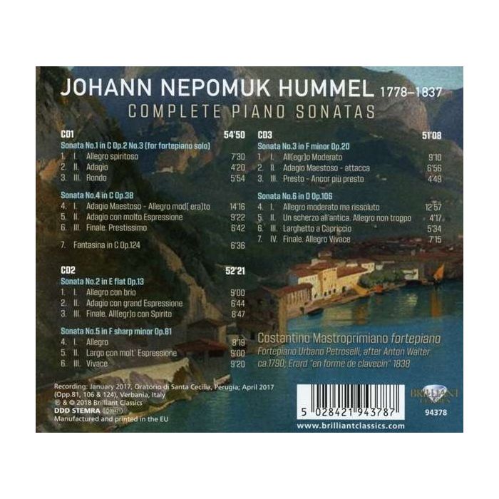 Hummel: Complete Piano Sonatas - slide-1